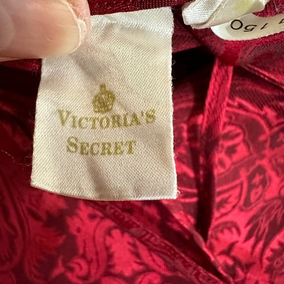 VTG Victoria’s Secret red Slip dress chemise Size S - Picture 5 of 7